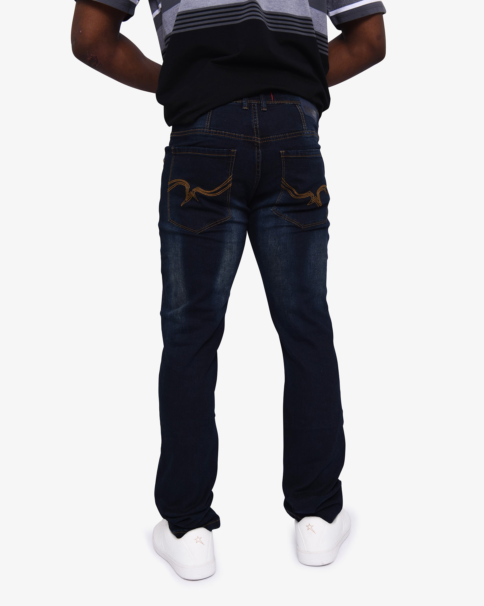 Mens Gleam #9 - Distressed Slim Fit Denim
