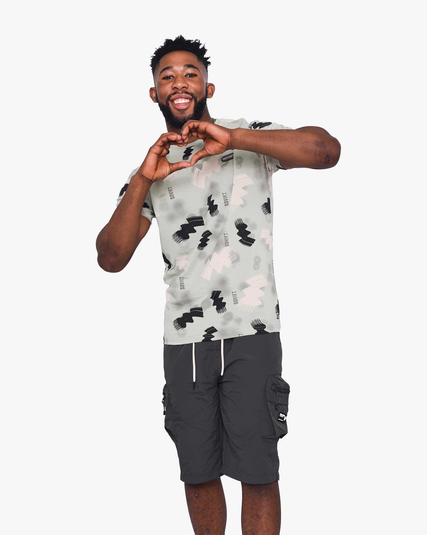 Mens Infinite - Graphic Print Tee