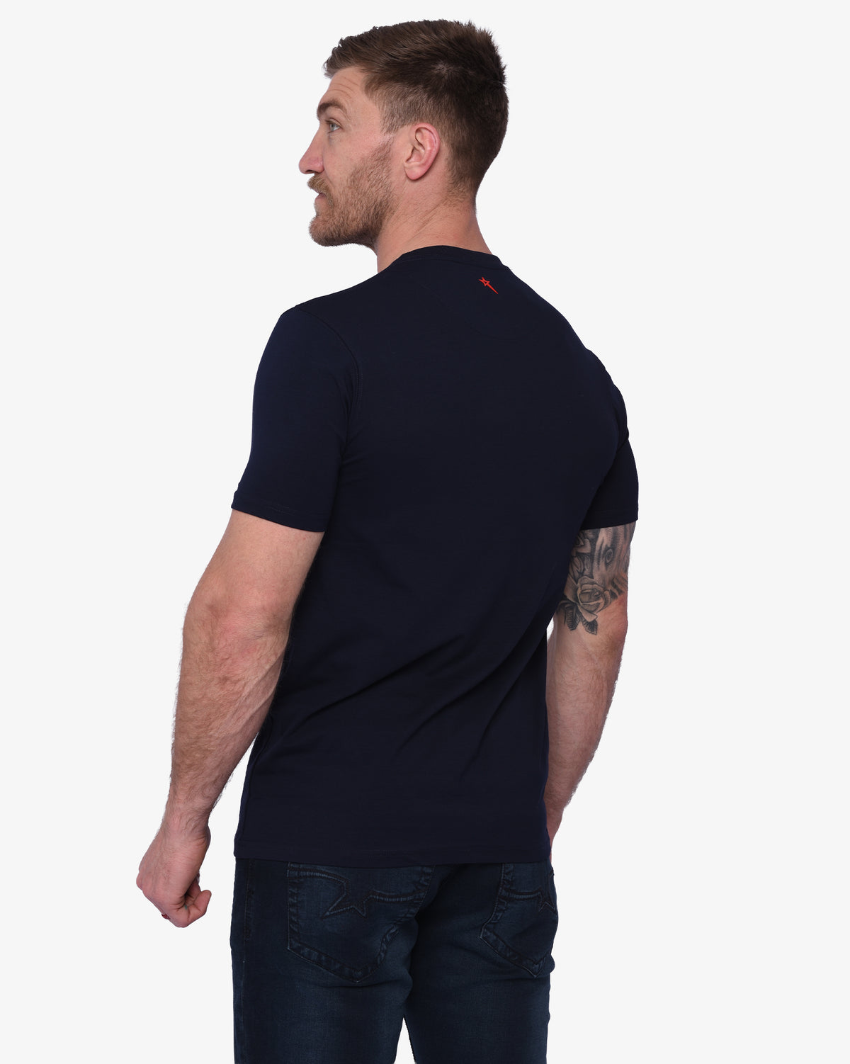 Mens Khazam - Studded Graphic T-Shirt