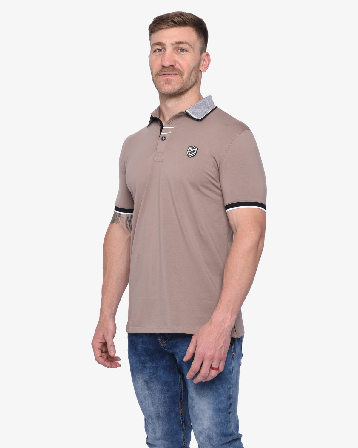 Mens Ledger - Button Up Fashion Golfer