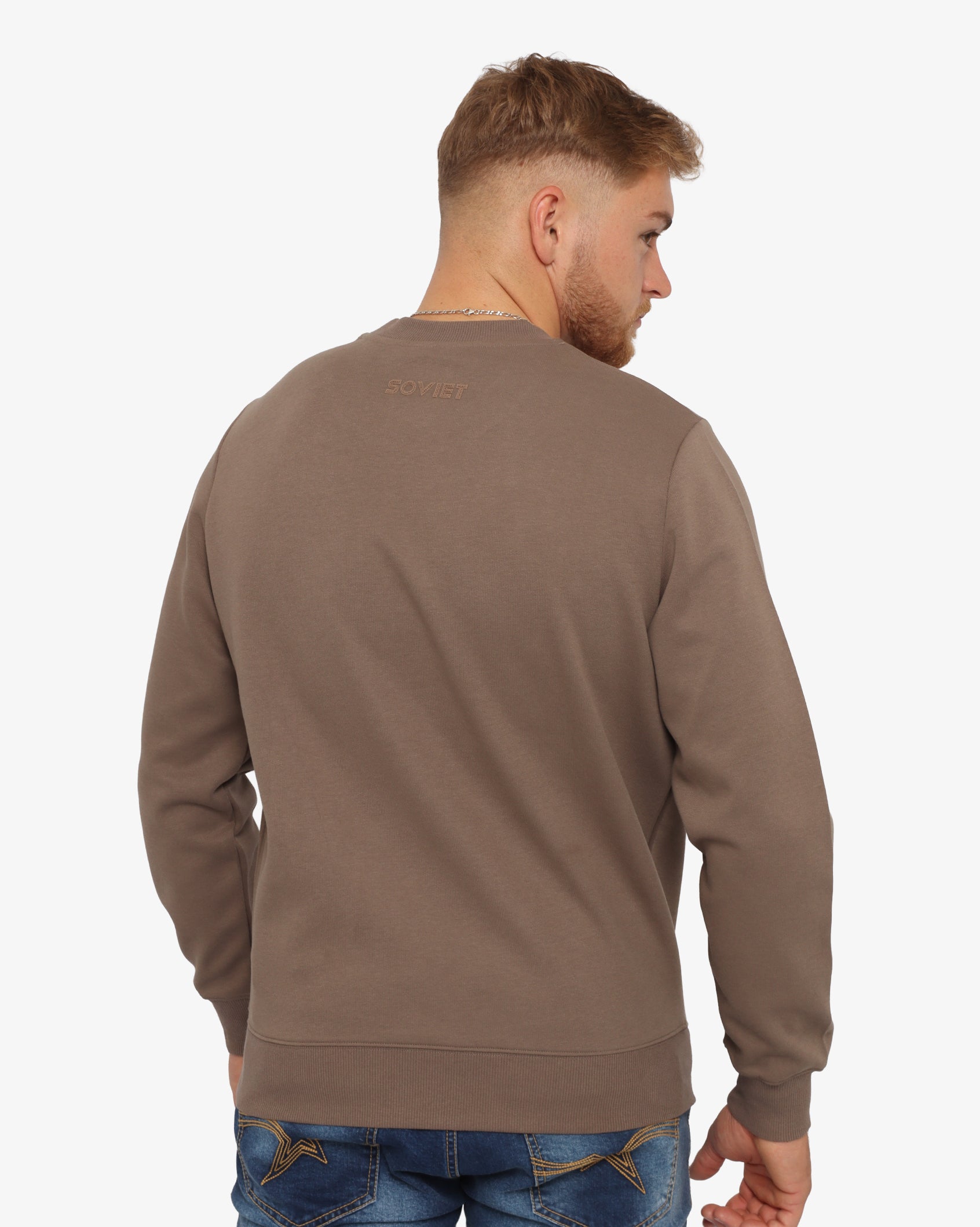 Mens Leo - Crew Neck Sweat Top