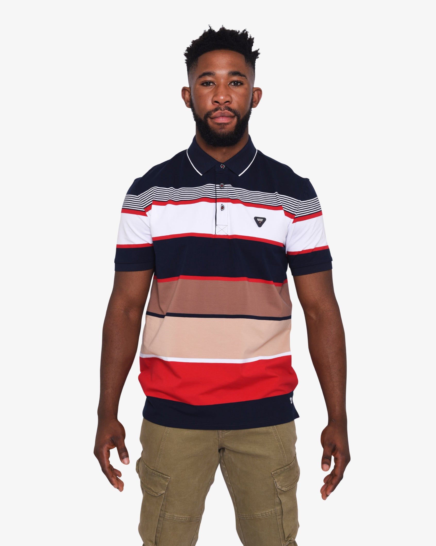 Mens Lochlan - Striped Golfer