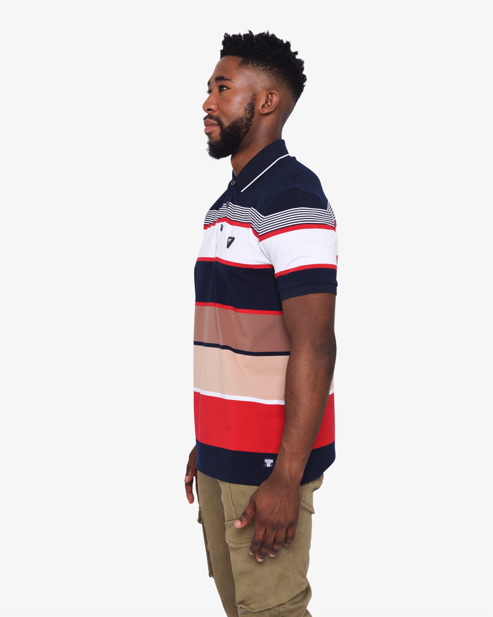 Mens Lochlan - Striped Golfer