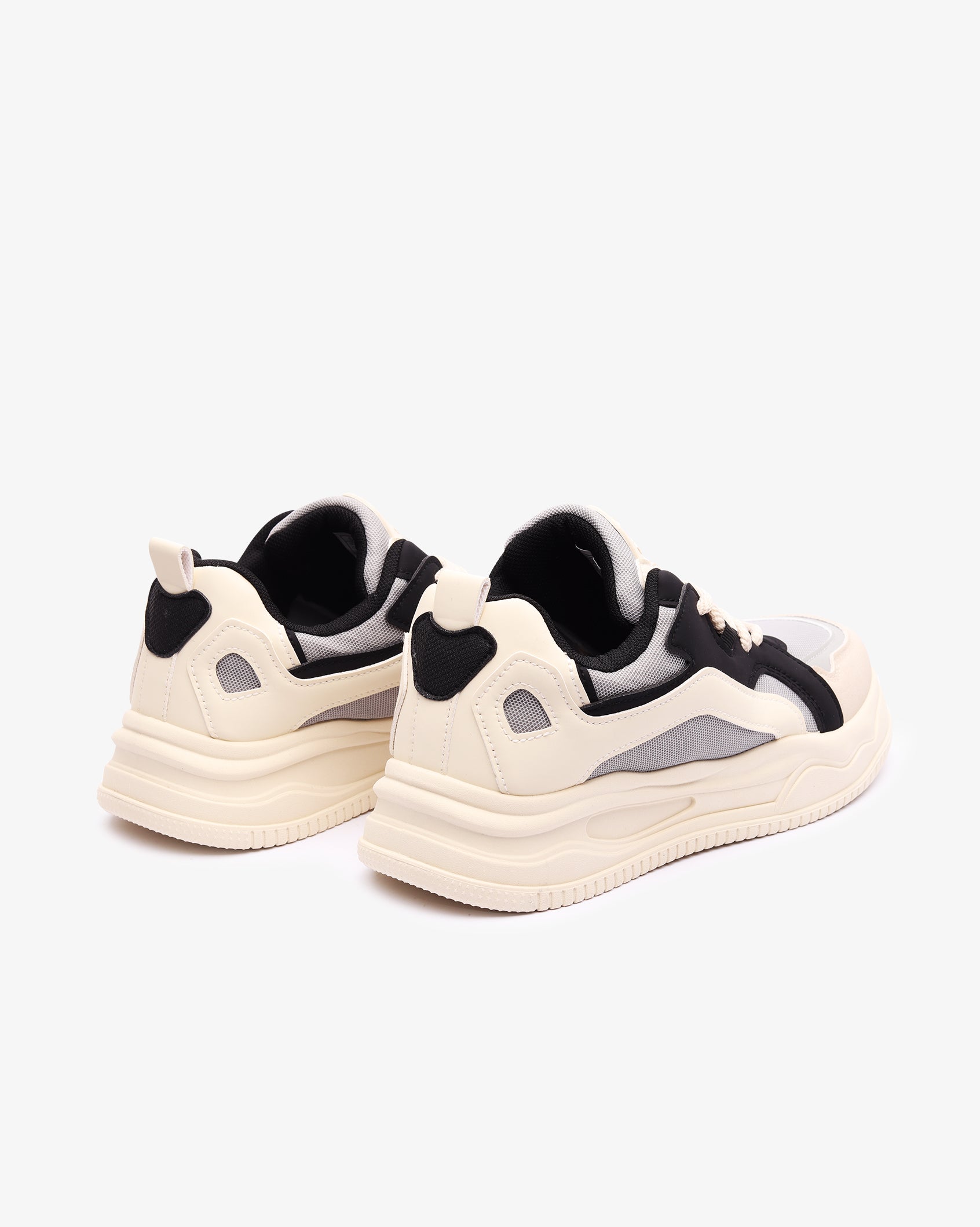 Mens Lagerfeld - Mixed Media Sneaker