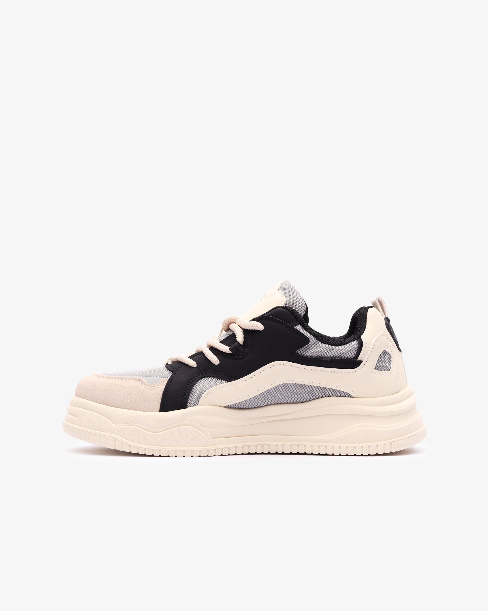 Mens Lagerfeld - Mixed Media Sneaker