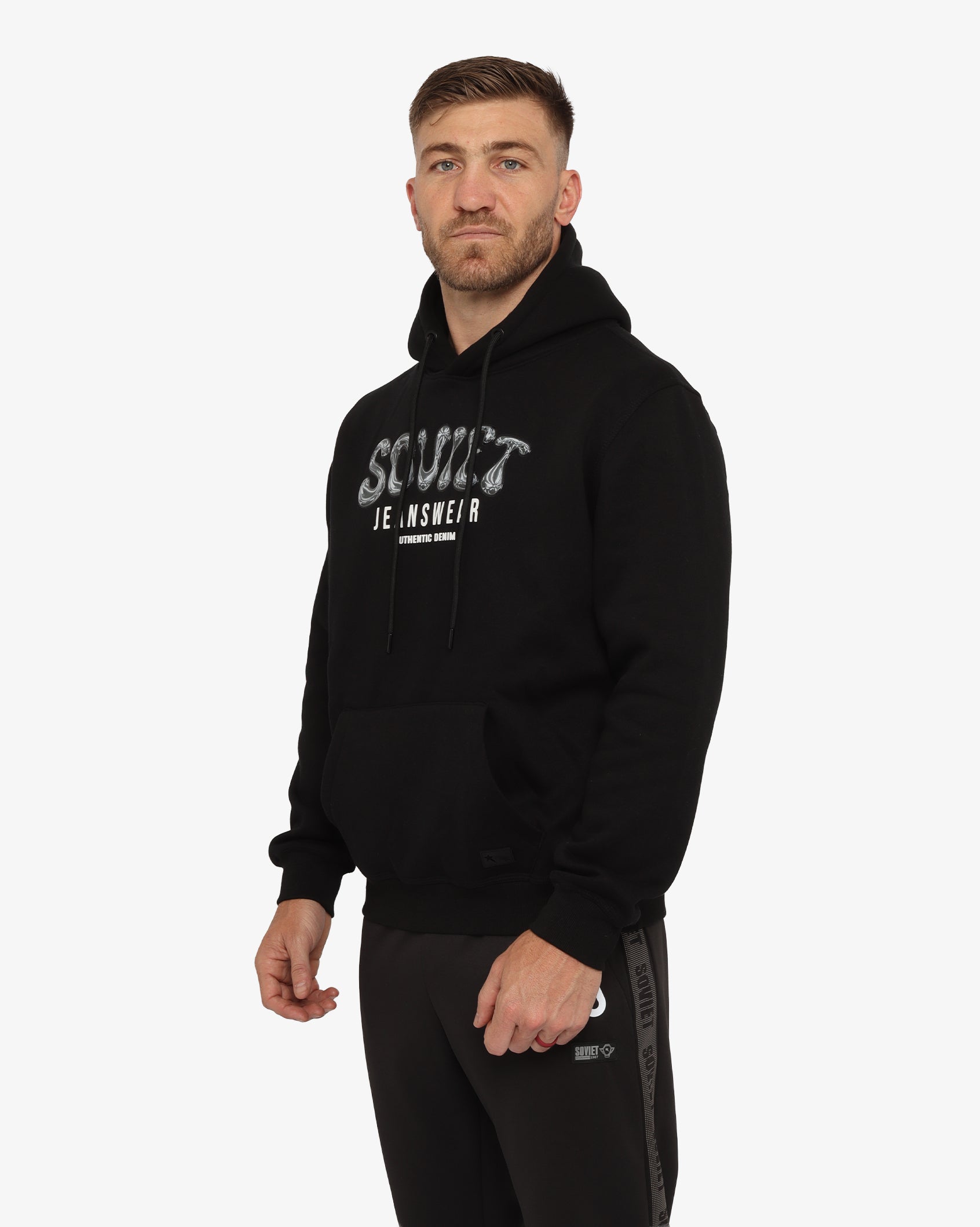 Mens Nathan - Hooded Sweat Top