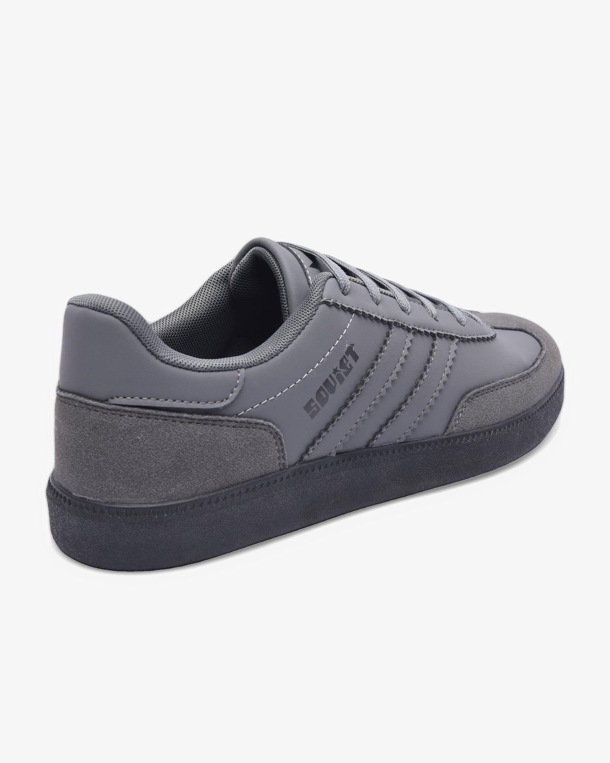 Mens Ness - Low Cut Casual Sneaker Steel Grey/Black