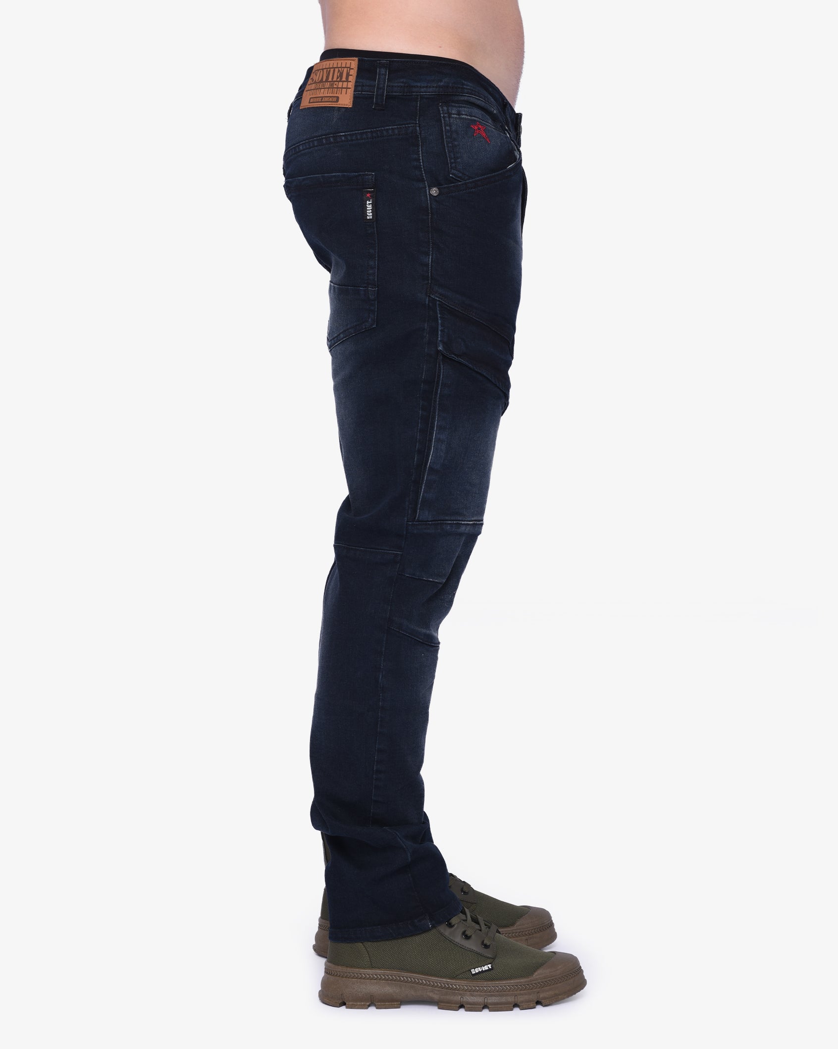 Mens Portela - Skinny Fit Cargo Jeans
