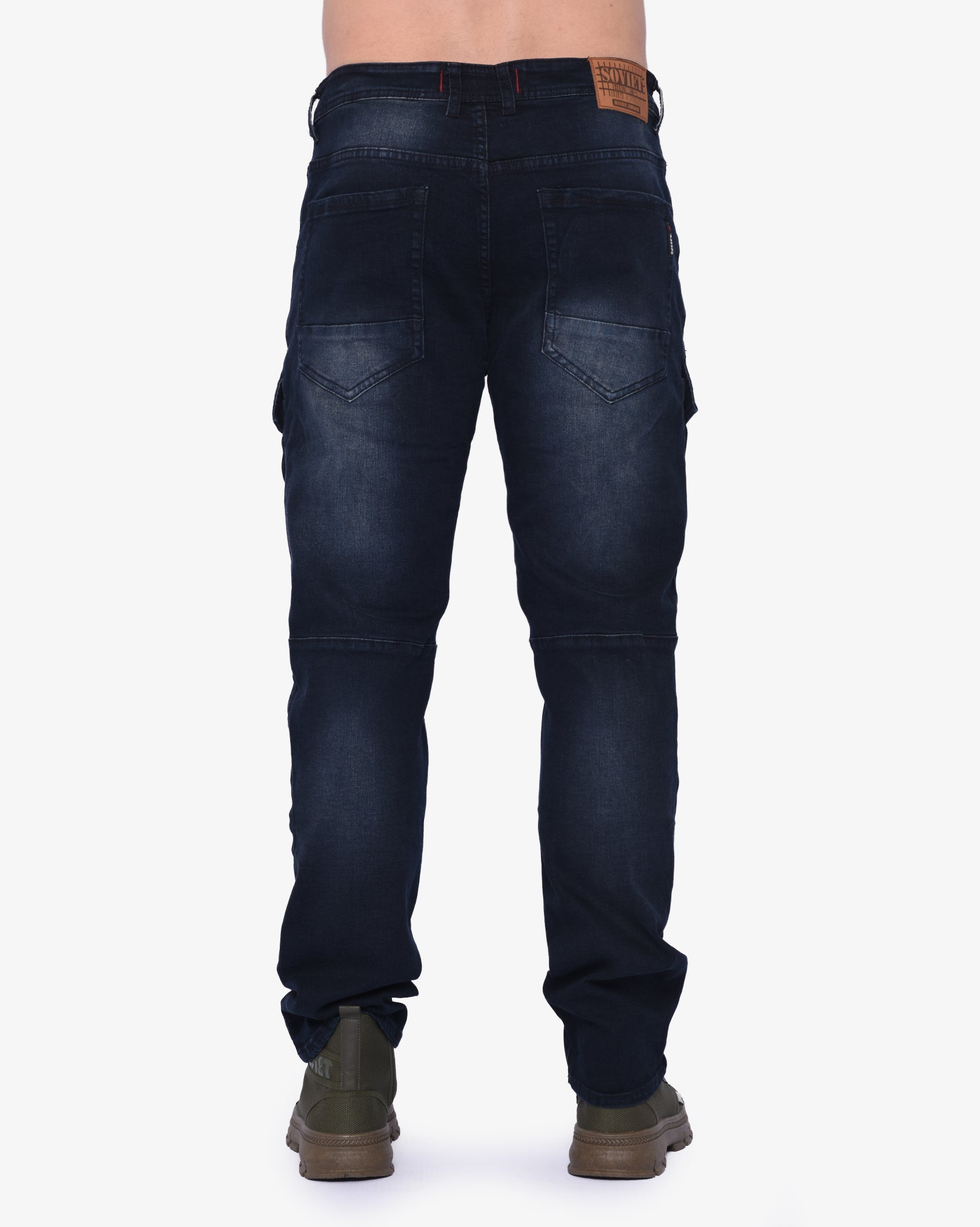 Mens Portela - Skinny Fit Cargo Jeans