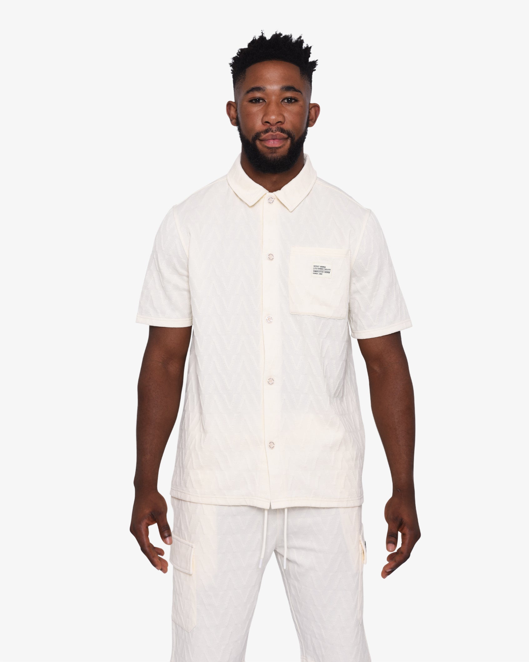 Mens Raditz - Summer Button-Up Shirt