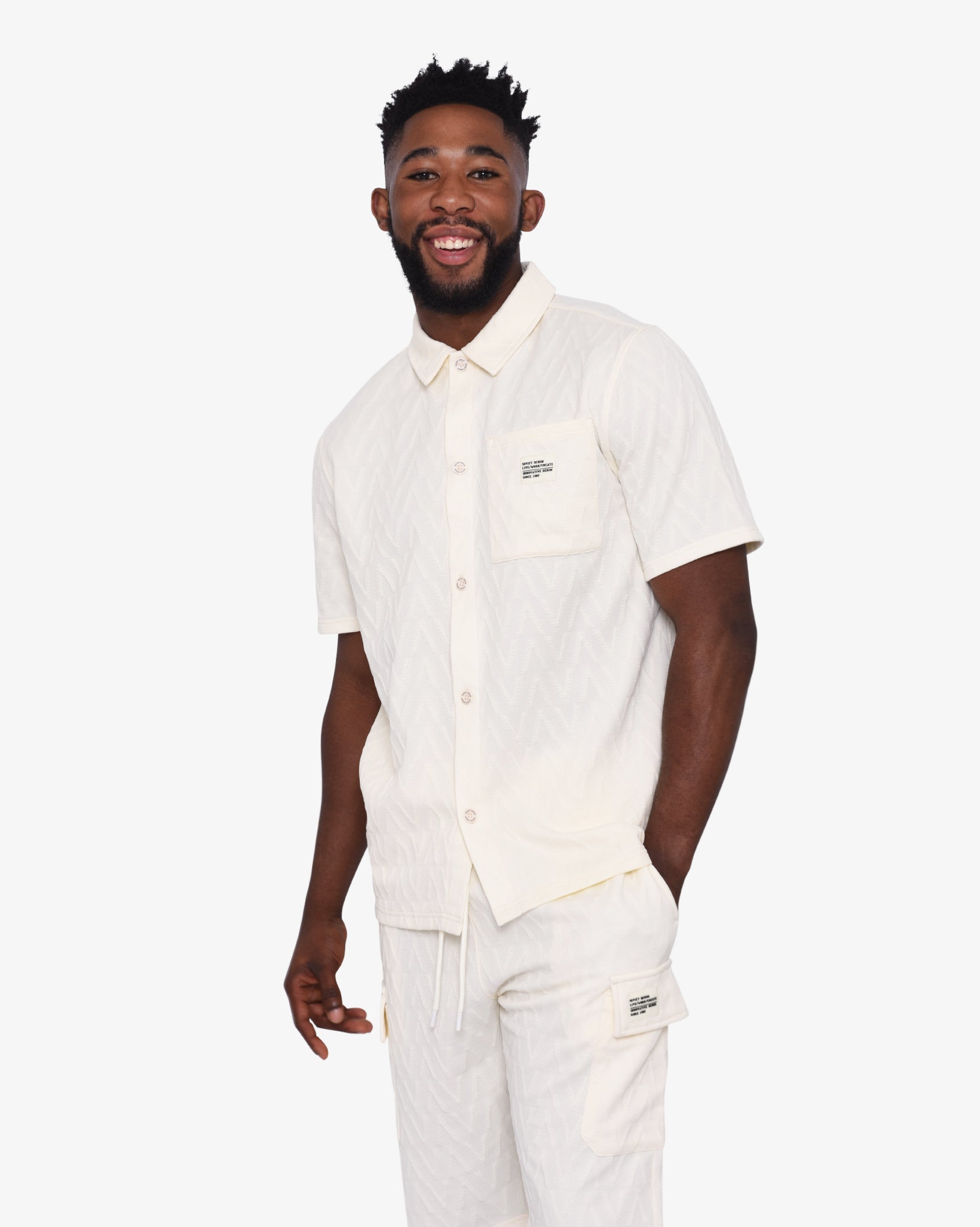 Mens Raditz - Summer Button-Up Shirt