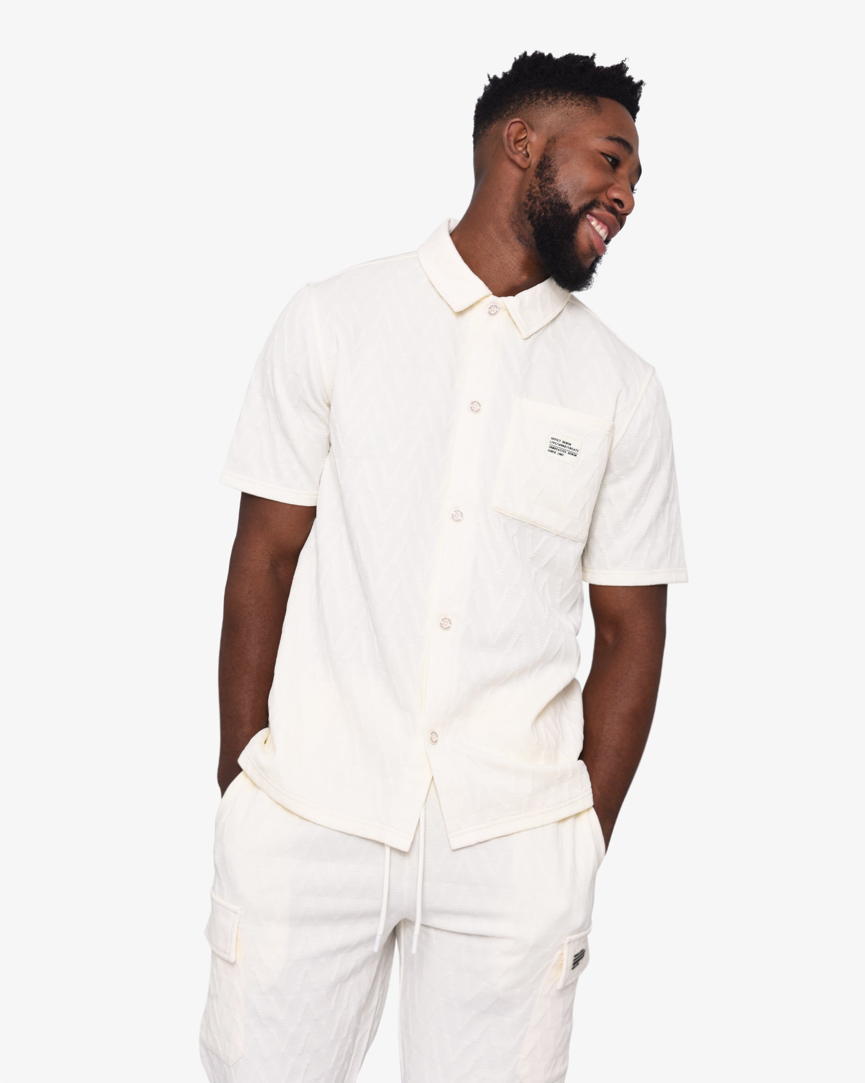 Mens Raditz - Summer Button-Up Shirt