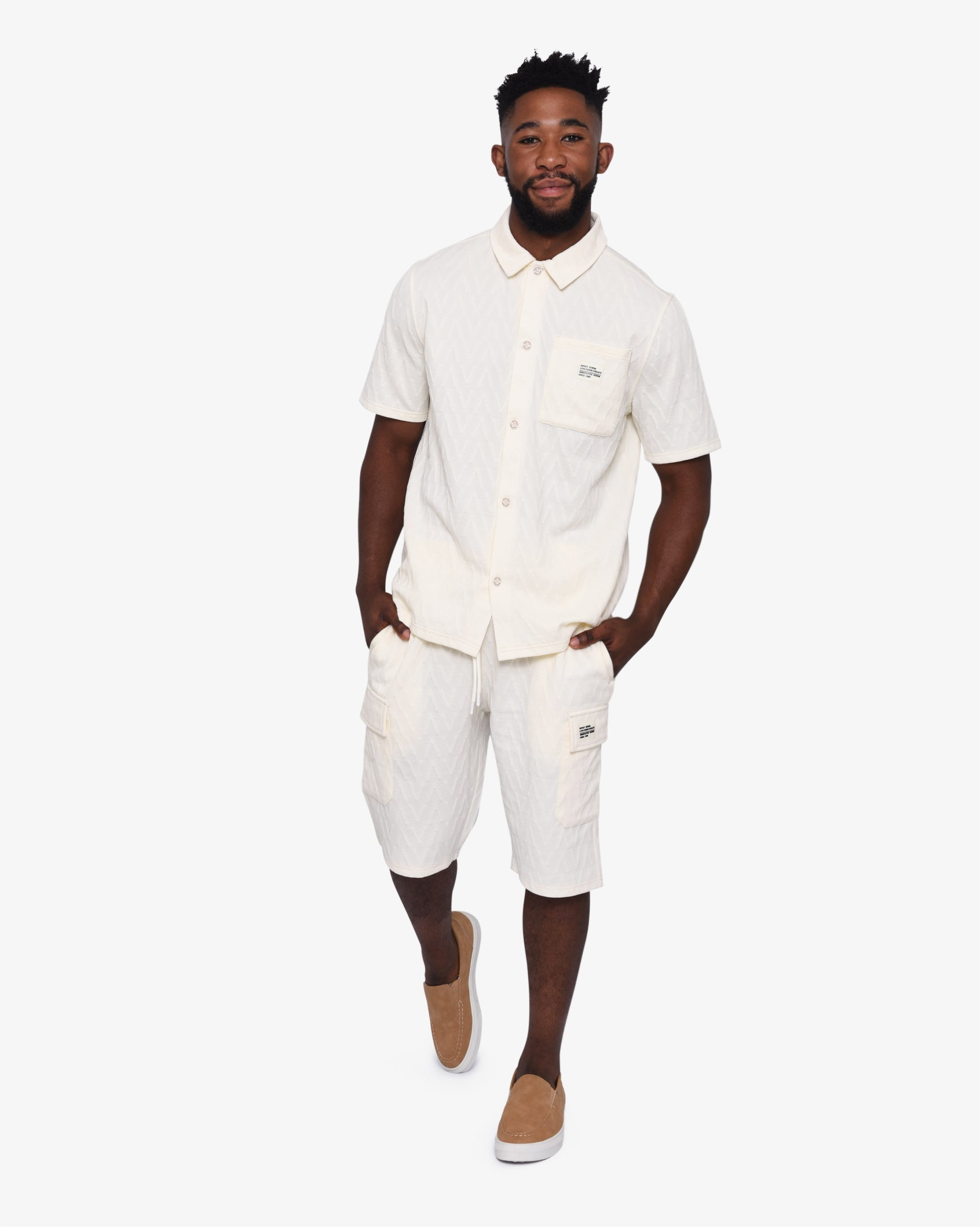 Mens Raditz - Summer Button-Up Shirt