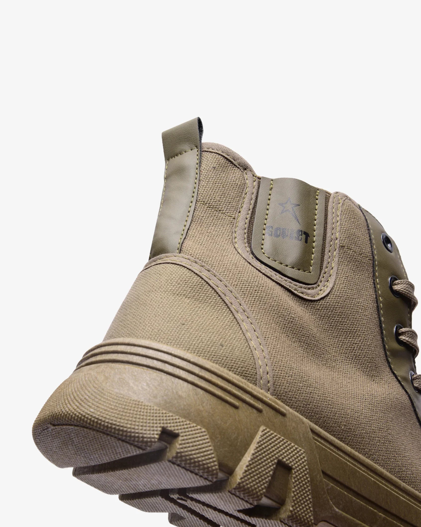 Mens Raptor - Combat Canvas Boot - Soviet Denim