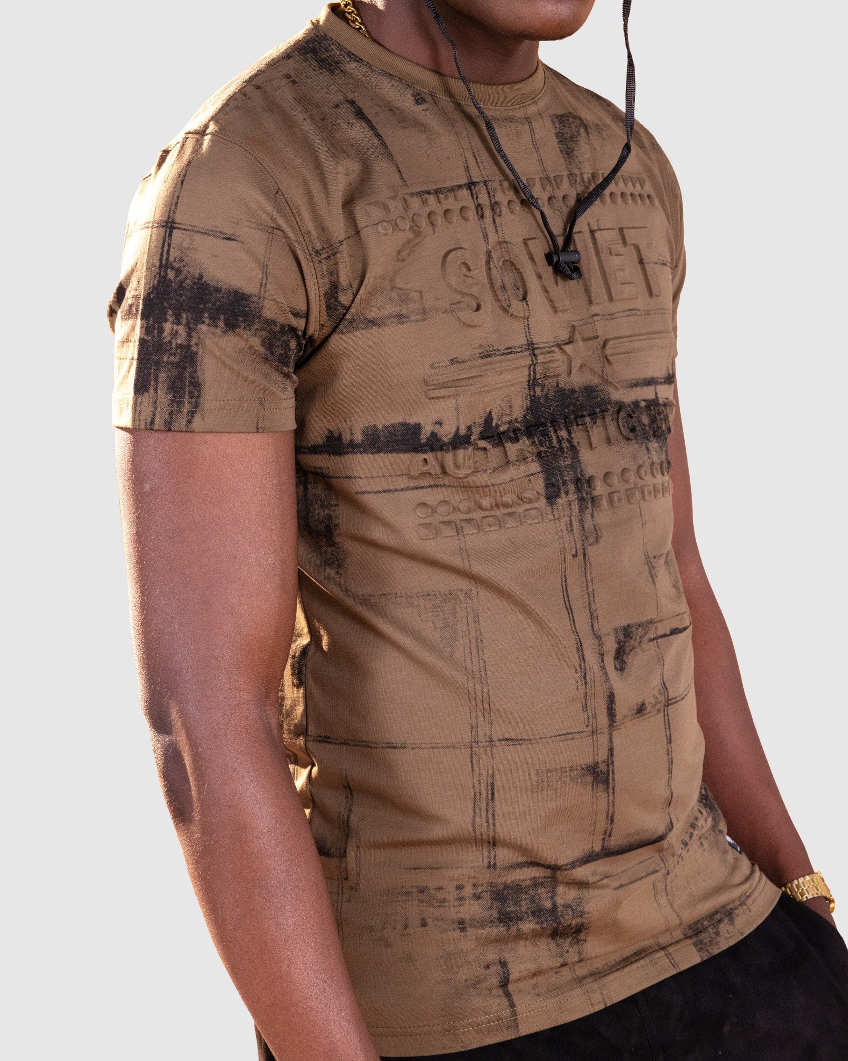 Mens Ratchet - Embossed Fashion Tee