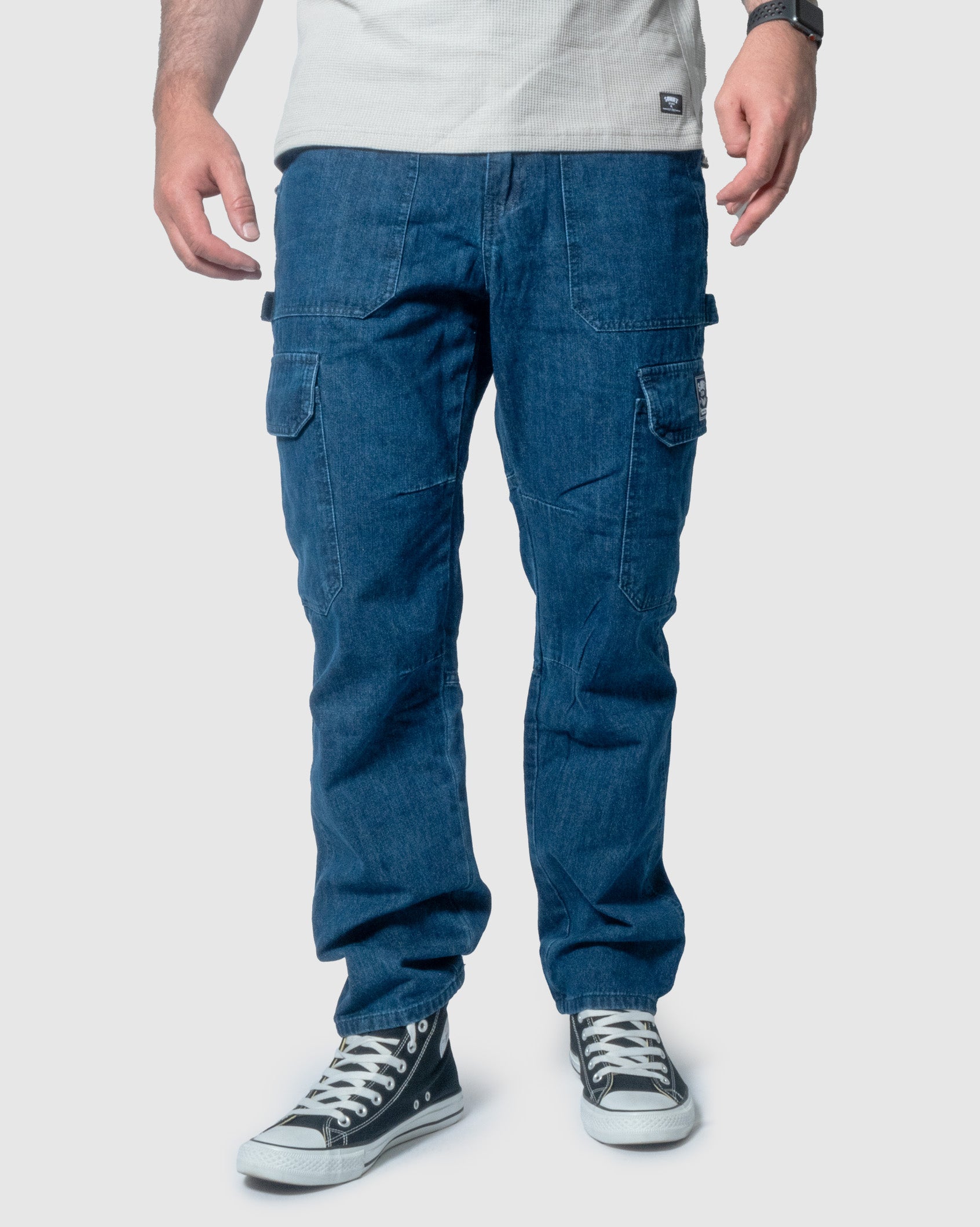 Mens Rhythm - Cargo Denim