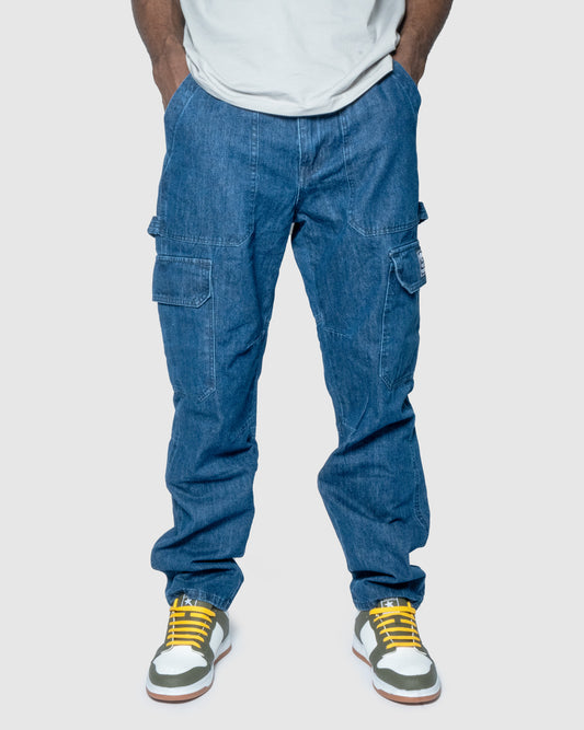 Mens Rhythm - Cargo Denim