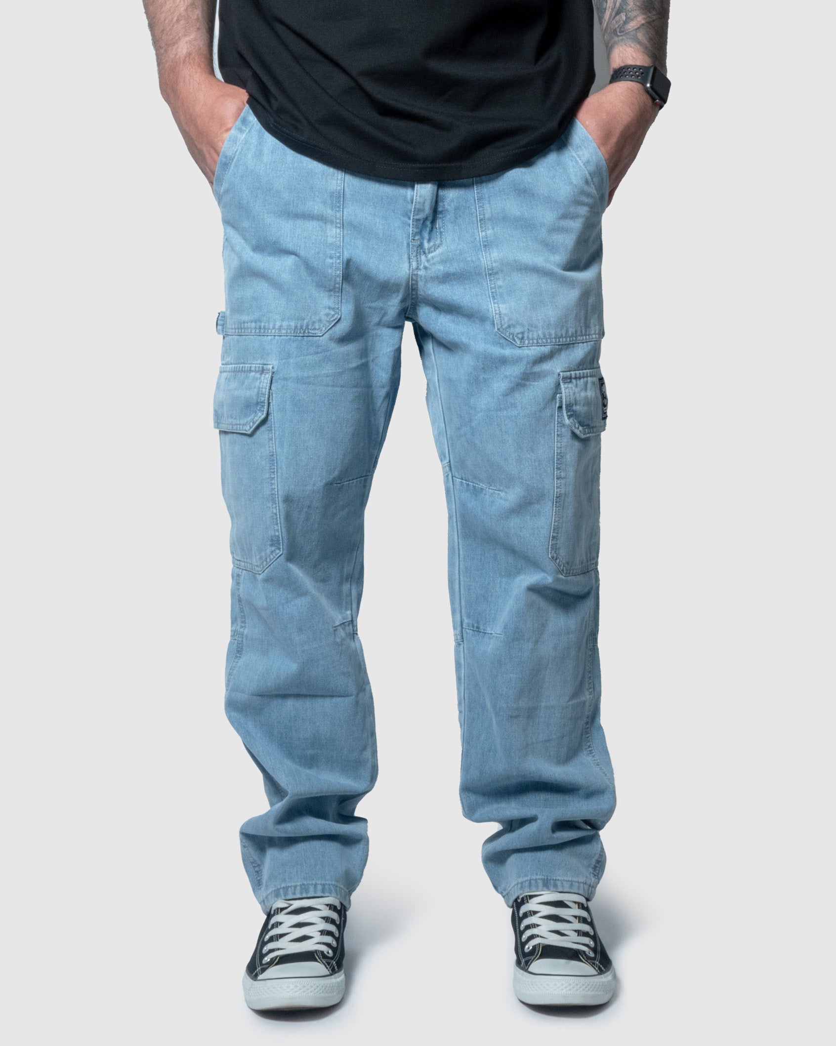 Mens Rhythm - Cargo Denim