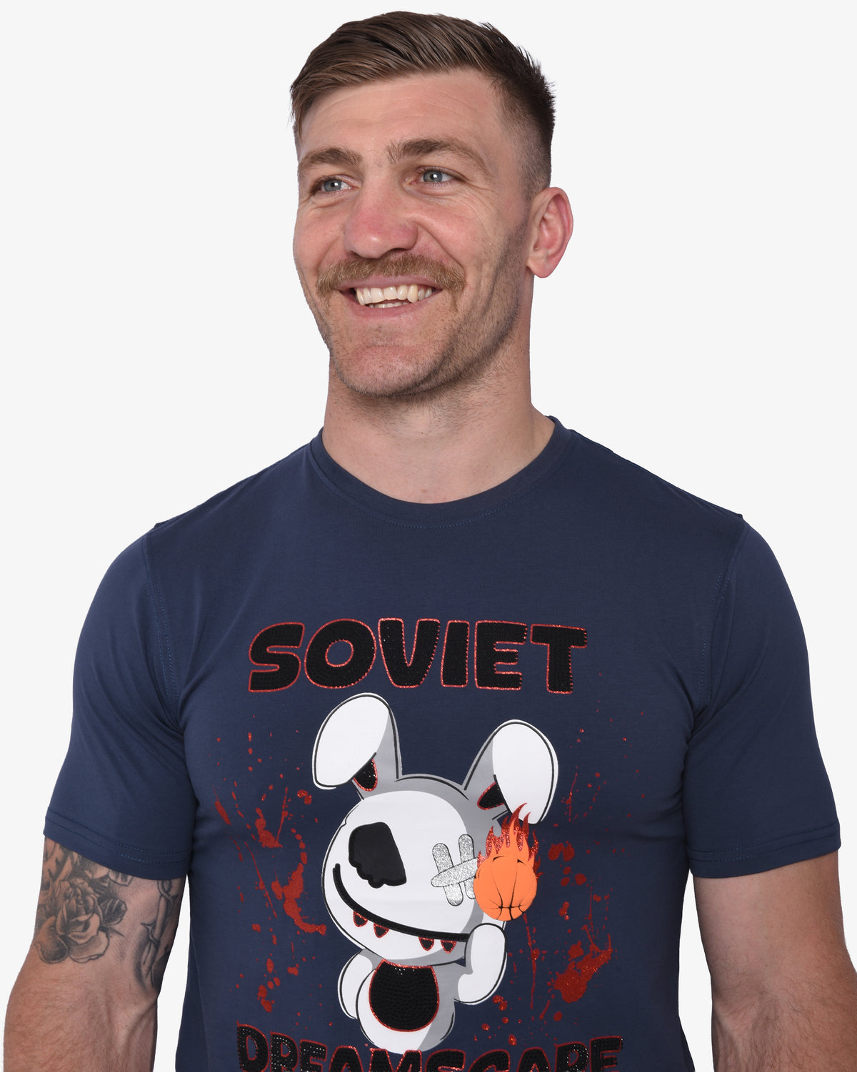 Mens Roberto - Short sleeve Crew Neck T-Shirt