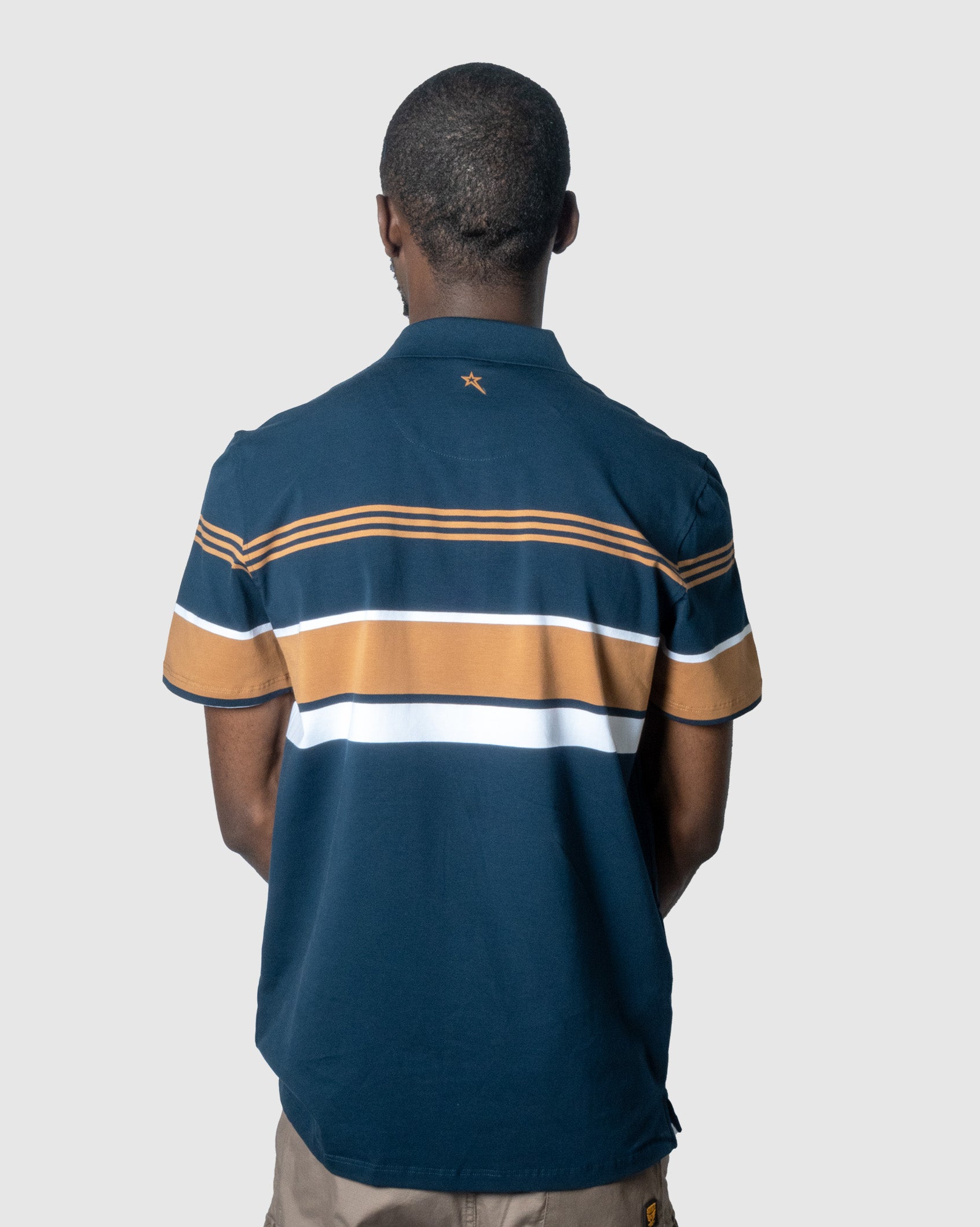 Mens Signal - Striped Golfer