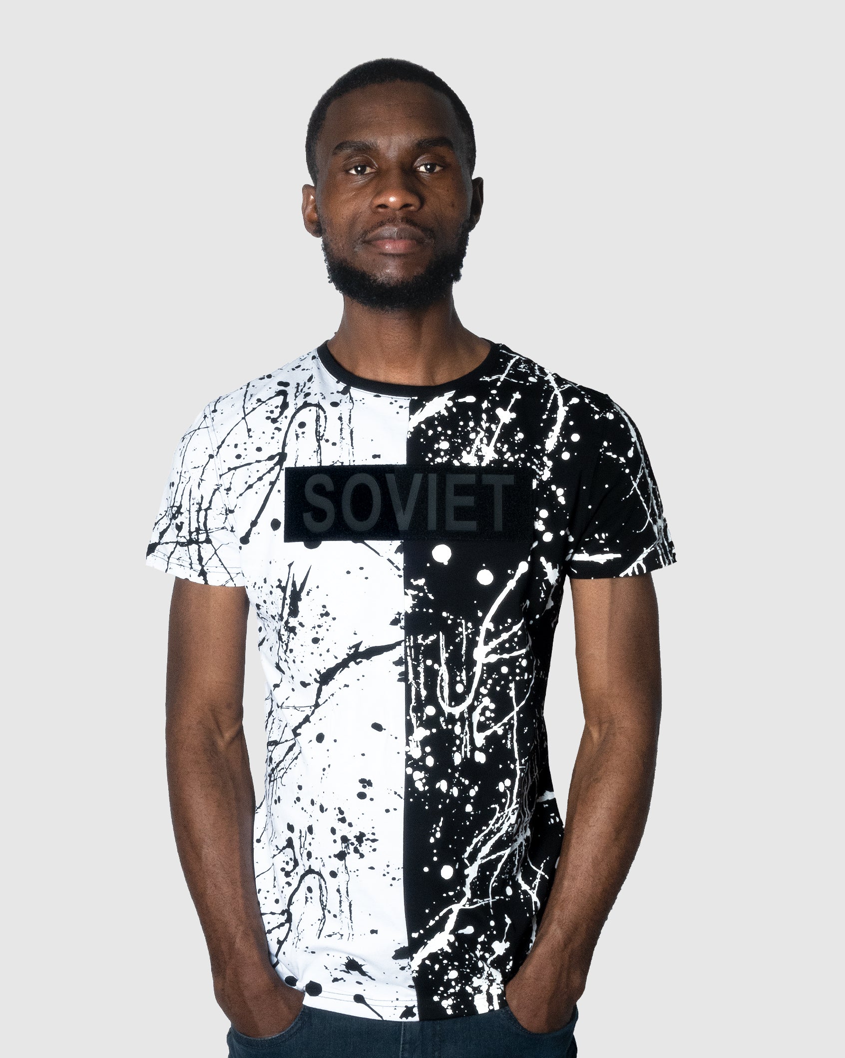 Mens Slide - Paint Fashion Tee