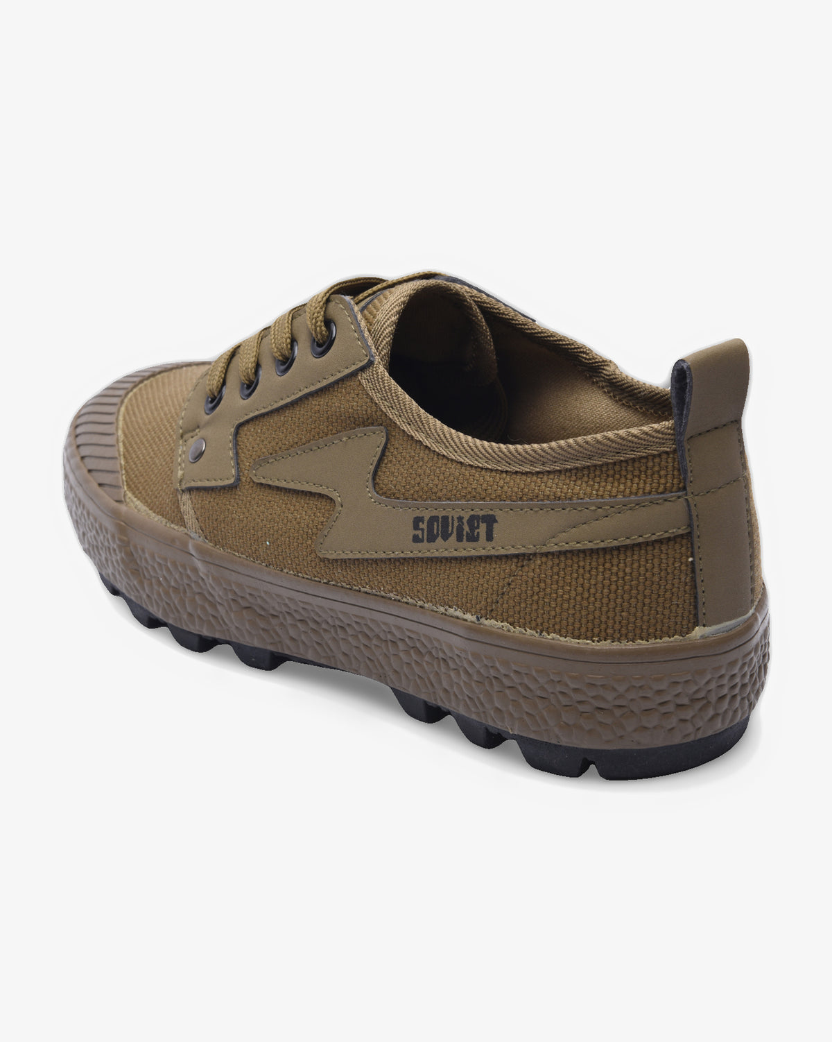 Men's Soviet Sonic low cut canvas footwear with white laces and a clean, casual design.