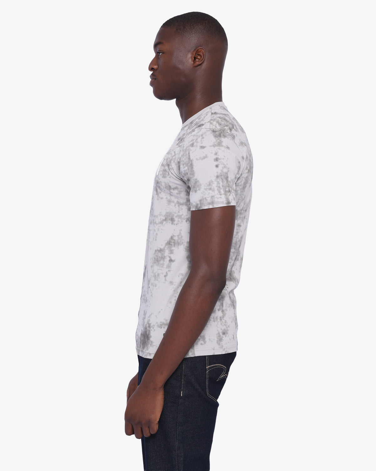 Mens Selleck - Short Sleeve Rotary Print T-Shirt