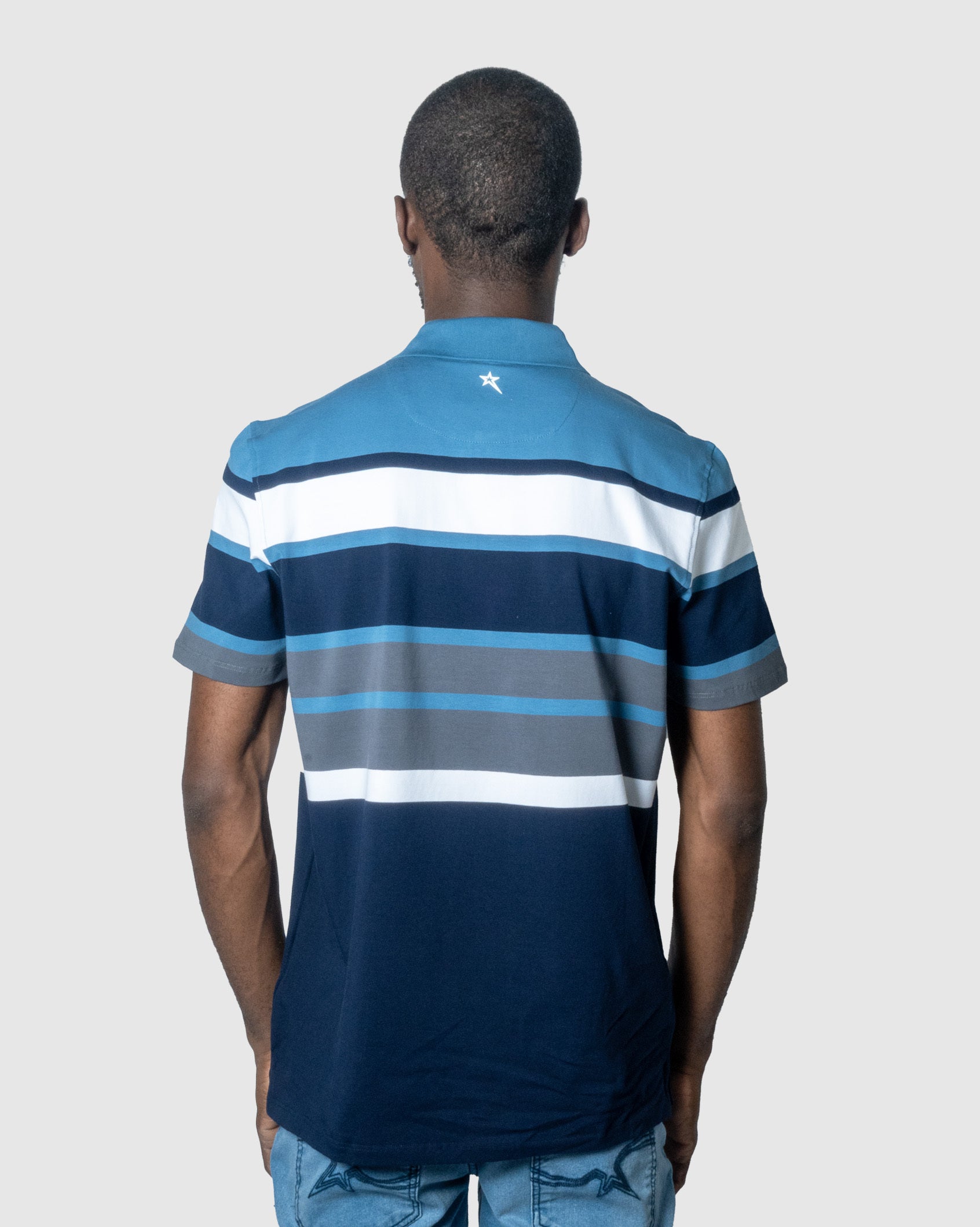 Mens Transmitter - Striped Golfer