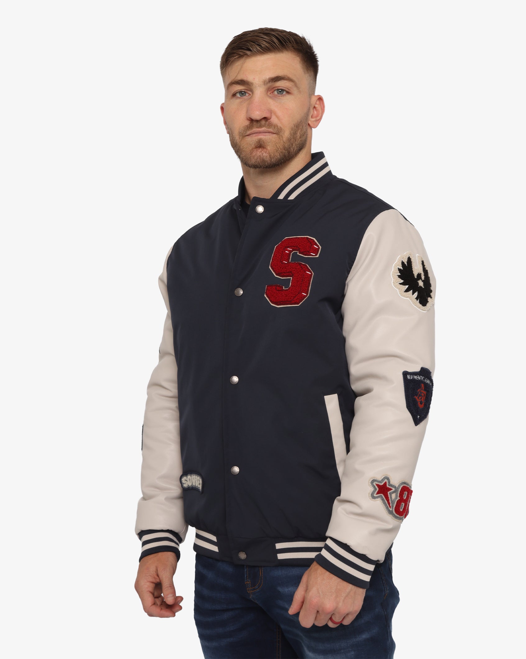 Mens Troyden - Varsity Baseball Jacket