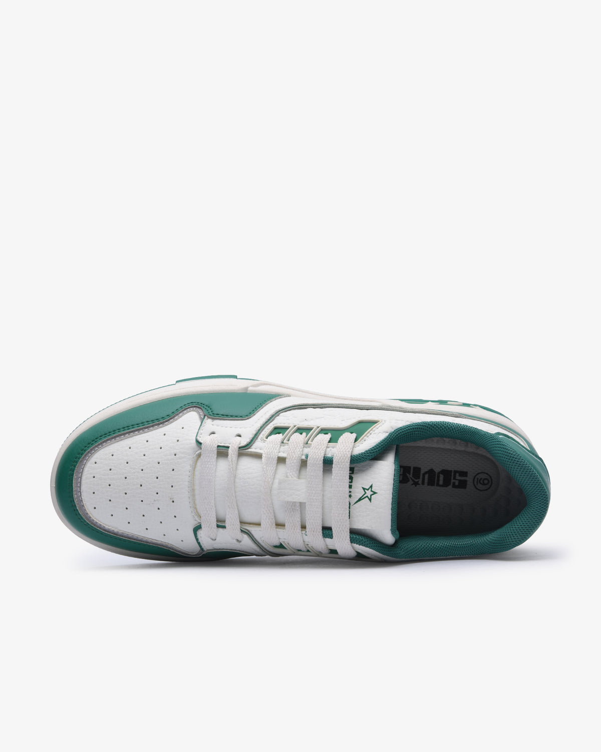 Mens Troy - Low Cut Textured PU Sneaker