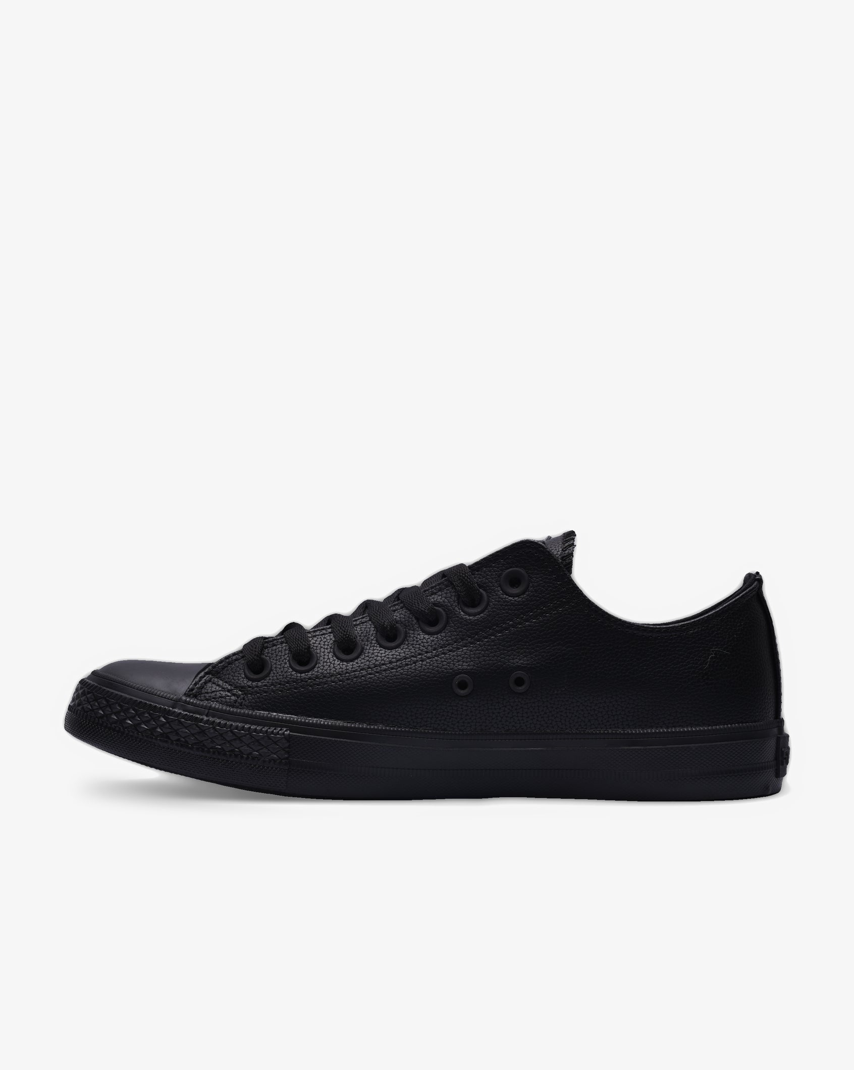 Mens Viper PU - Low Cut Vulcanized Black Mono