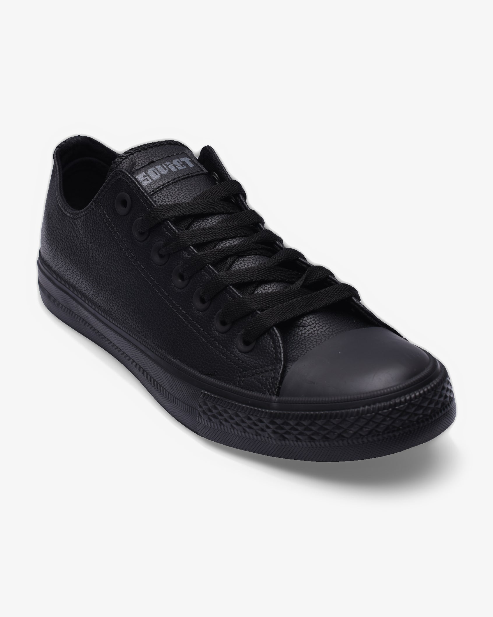 Mens Viper PU - Low Cut Vulcanized Black Mono