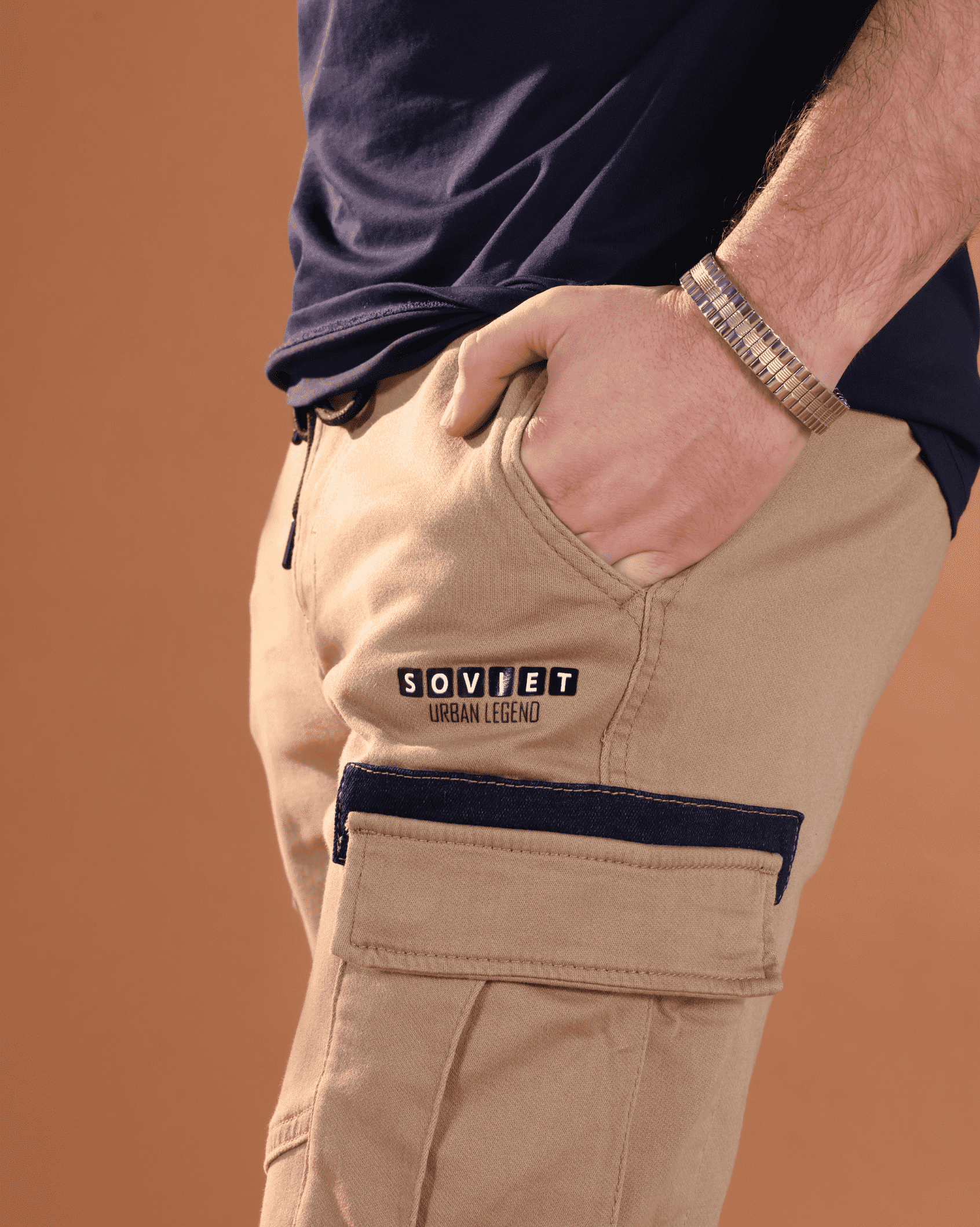 MENS LARGO - ANKLE GRAZER CARGO PANTS