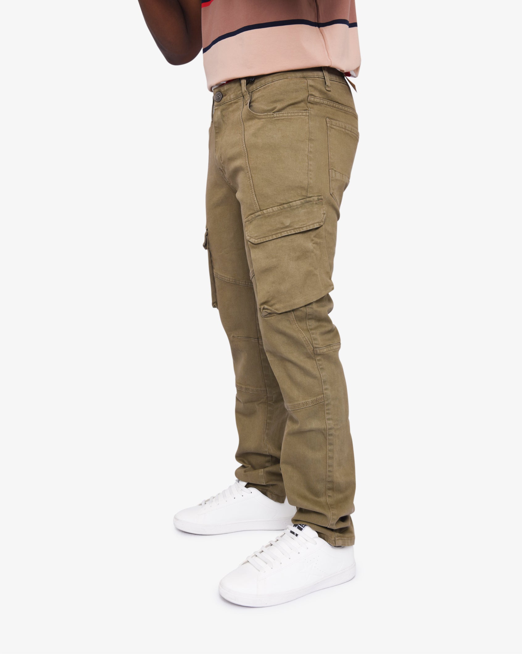 Mens Stuart - Slim Fit Cargo Denim