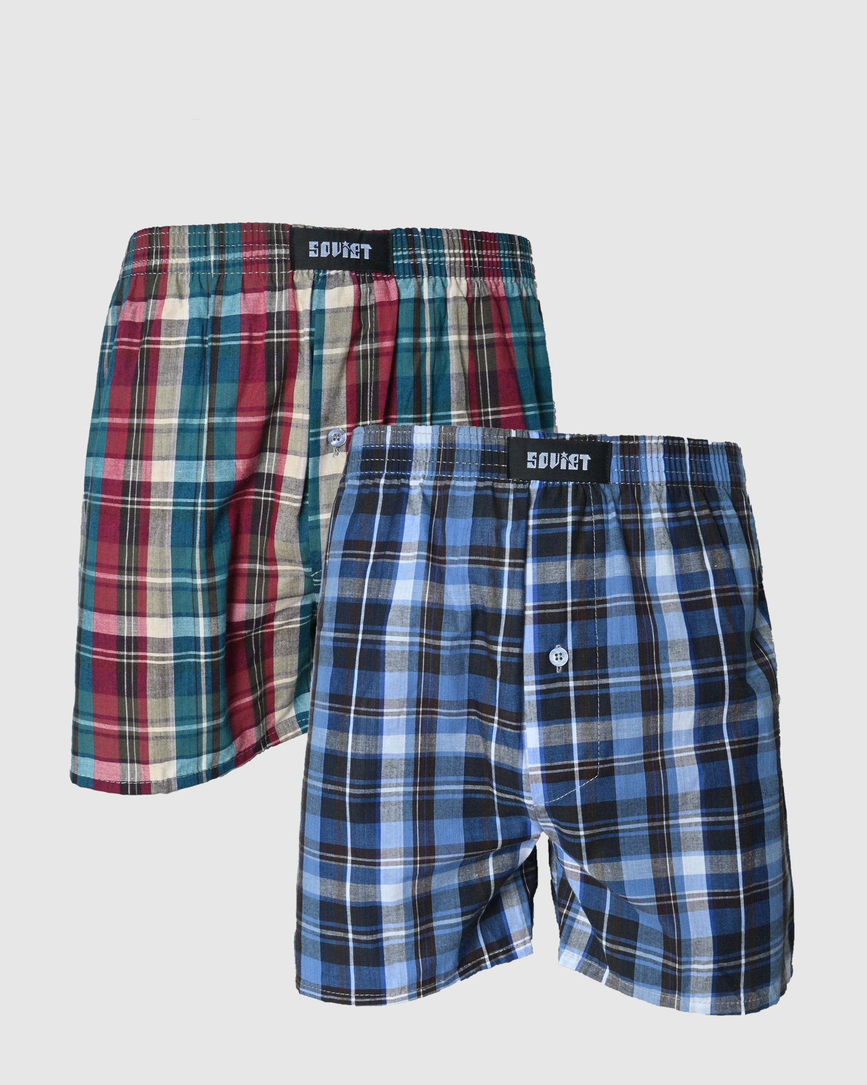 Mens Wayne - Woven Boxer Shorts