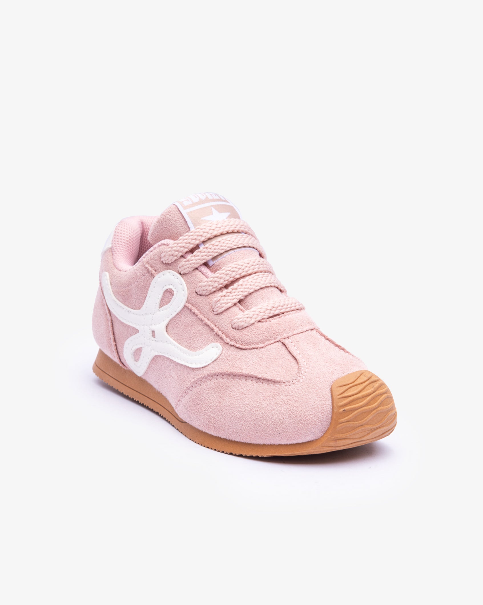 Youth Layan - Plim Sole Suede Lace Up Sneaker
